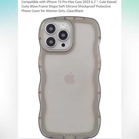 🎈Phone Case Compatible with IPhone ProMax 15 2023, Kawaii Wave, NIP - Picture 5 of 6